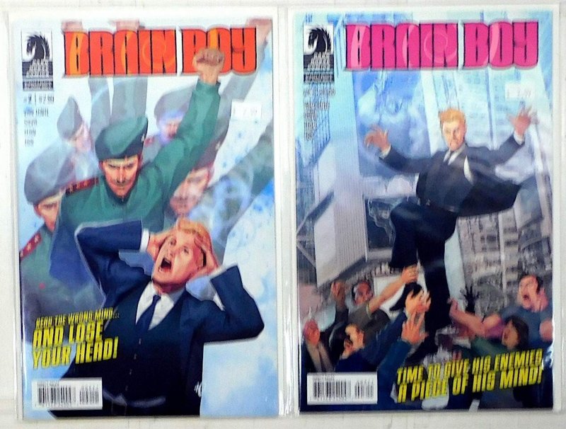 Brain Boy Lot of 2 #2, 3 (2013) Dark Horse Comics 1st Print Comic Books (Dark Horse Comics, 2013), raw, ungraded comic book — front cover