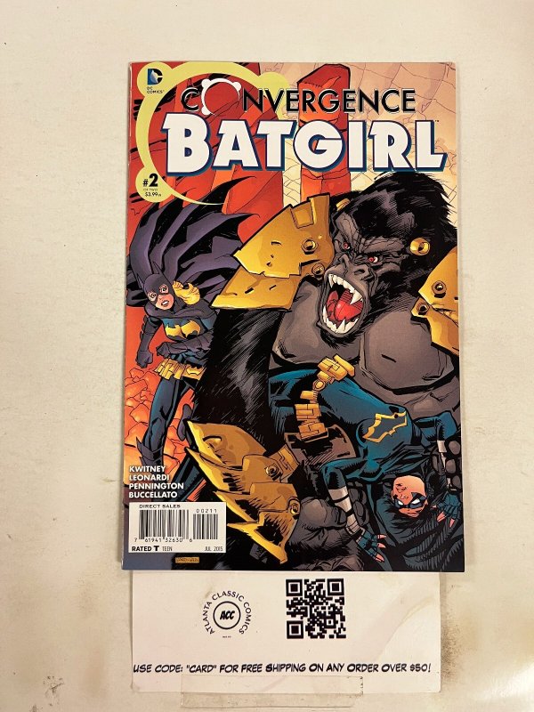 Convergence Batgirl #2 (DC Comics), raw comic book in NM condition — front cover