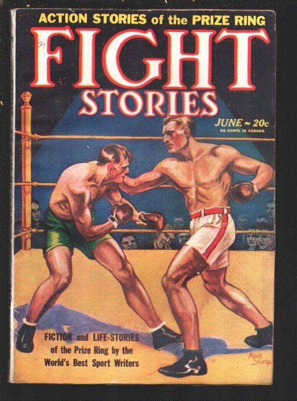 Pulp: Fight Stories #1, raw, ungraded comic book — front cover