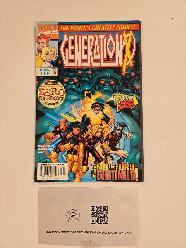 Generation X #29 (Marvel Comics), raw comic book in NM condition — front cover