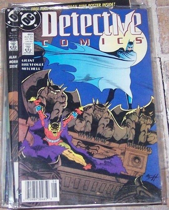 Detective Comics #603 (DC Comics, 1989), raw, ungraded comic book — front cover