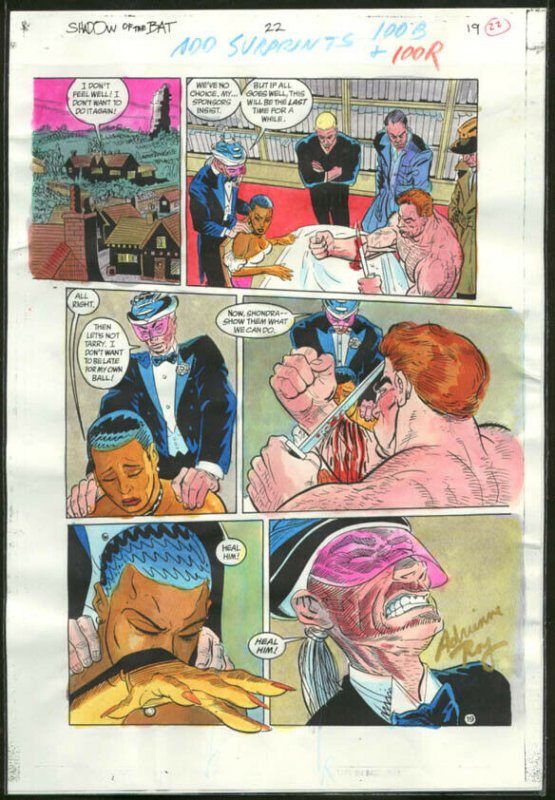 Batman-Shadow of the Bat #22 (DC Comics, 1993), raw comic book in VG condition — front cover