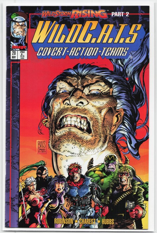 WildC.A.T.s: Covert Action Teams #20 (Image Comics, 1995), raw, ungraded comic book — front cover