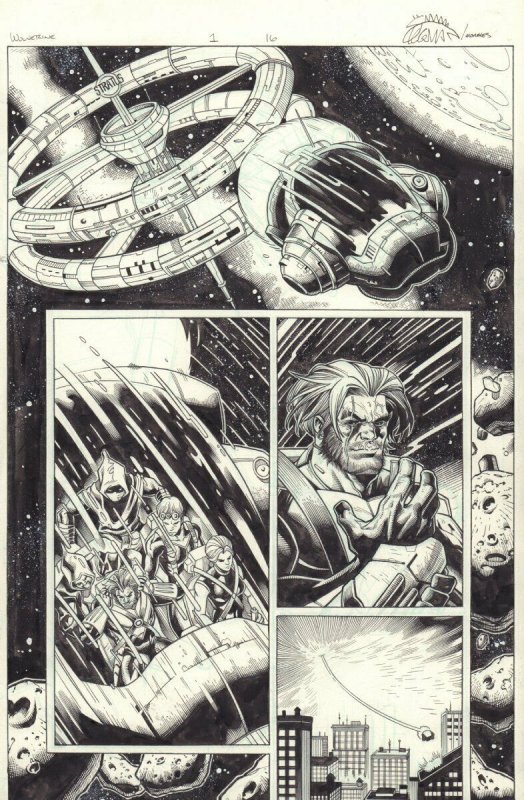 Wolverine #1 (Marvel Comics, 2014), raw, ungraded comic book — front cover