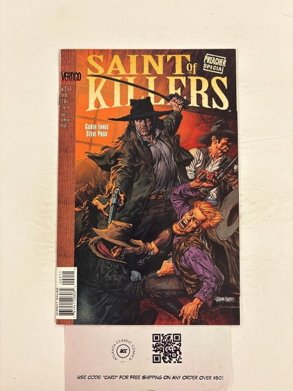Saint of Killers #2 (DC Comics), raw comic book in NM condition — front cover