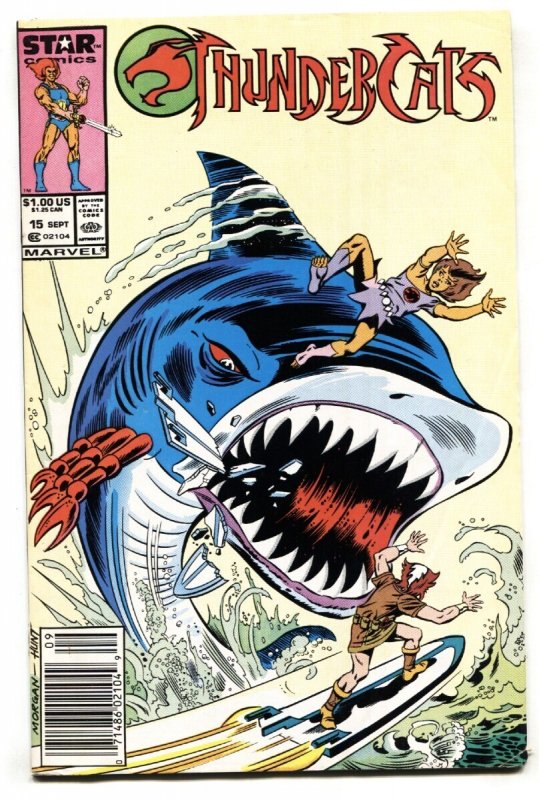 Thundercats #15 - 1986 - Star - Fn/vf - Comic Book (1986), raw comic book in FN/VF condition — front cover
