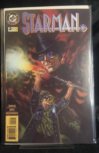 Starman #2 (DC Comics, 1994), raw, ungraded comic book — front cover