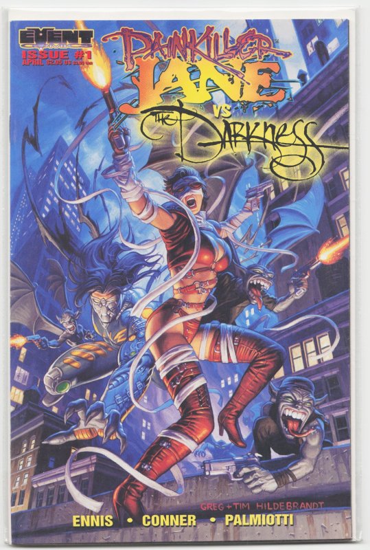 Painkiller Jane vs. The Darkness: "Stripper" (1997) Painkiller Jane (1997), raw, ungraded comic book — front cover