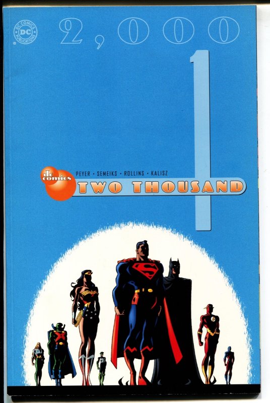 2000-Tom Peyer #1 (DC Comics, 2000), raw, ungraded comic book — front cover