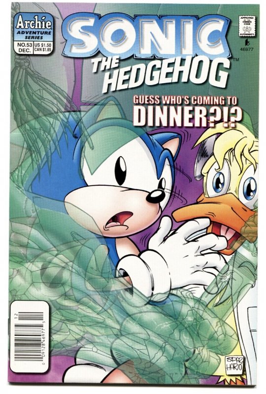 Sonic the Hedgehog #53 (Archie Comics, 1997), raw, ungraded comic book — front cover