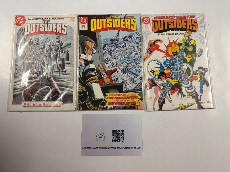 3 the Outsiders DC Comic Book #5, raw, ungraded comic book — front cover