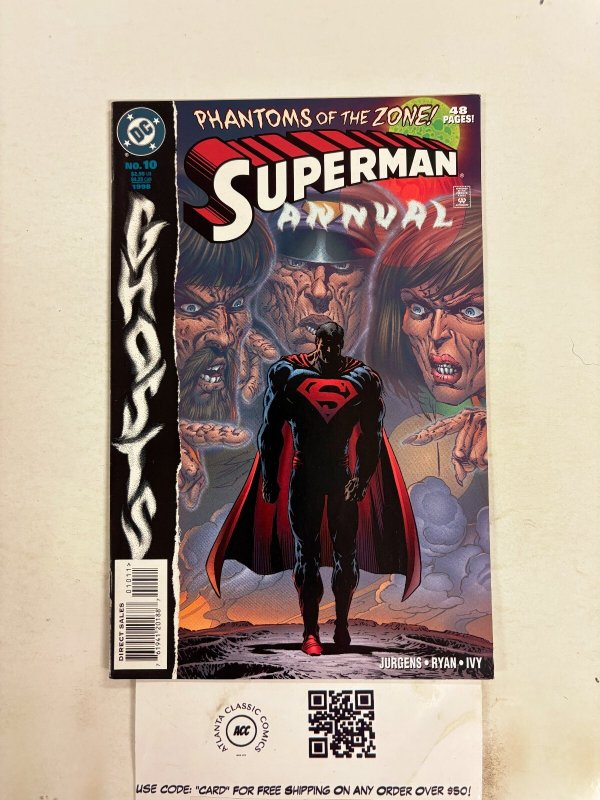 Superman Annual #10 (DC Comics), raw comic book in NM condition — front cover