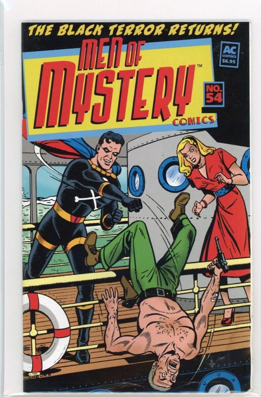 Men of Mystery Comics #54, raw comic book in FN 6.0 condition — front cover
