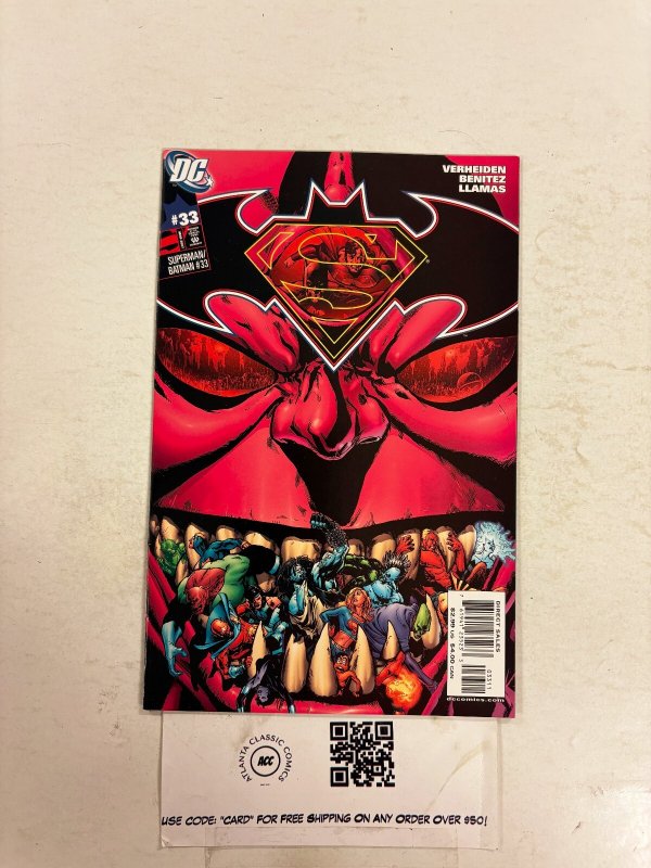 Superman Batman #33 (DC Comics), raw comic book in NM condition — front cover