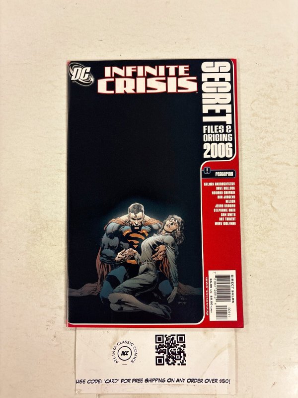 Secret Files & Origins Infinity Crisis #1 (DC Comics), raw comic book in NM condition — front cover