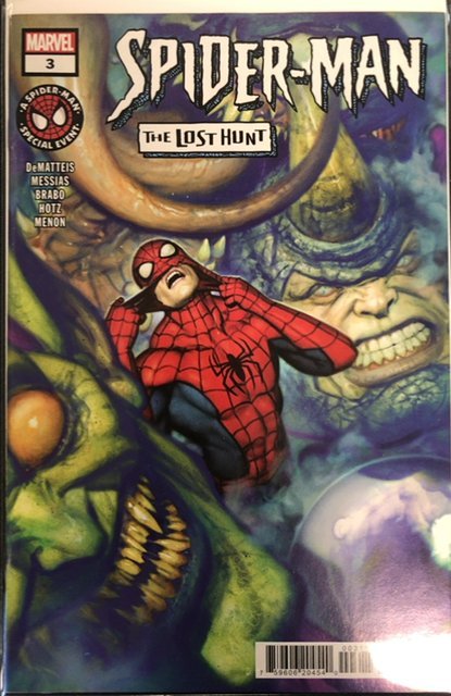 Spider-Man: The Lost Hunt #3 (2023), raw, ungraded comic book — front cover