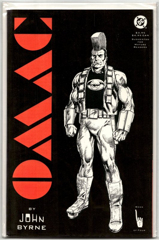 Omac: One Man Army Corps #1 (DC Comics, 1991), raw, ungraded comic book — front cover