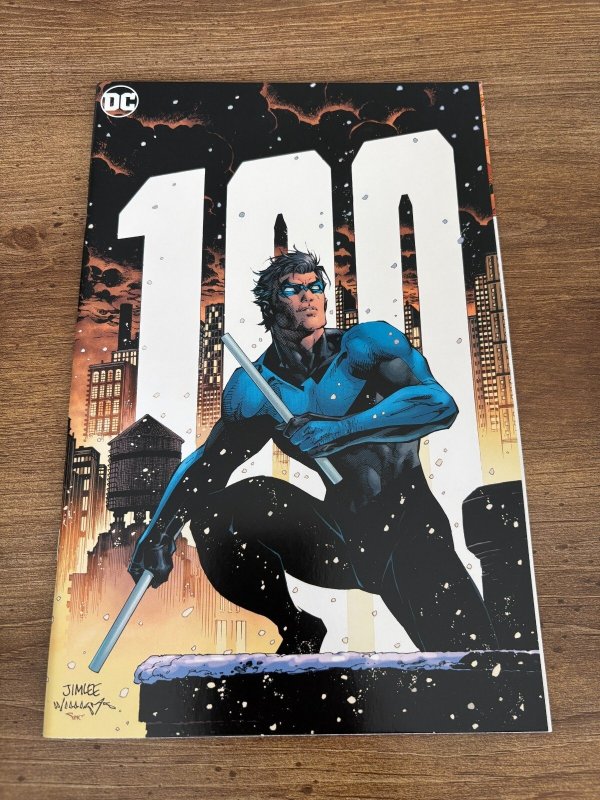 Nightwing #100 (DC Comics, 2005), raw comic book in NM condition — front cover