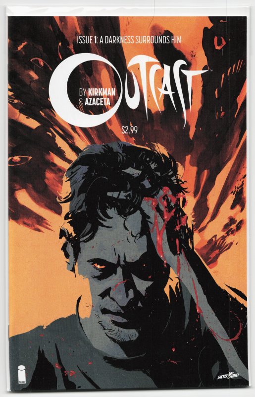 Outcast by Kirkman & Azaceta #1 (Image Comics, 2014), raw, ungraded comic book — front cover