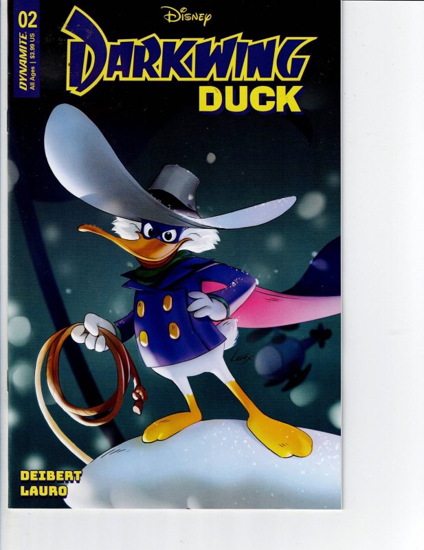 Darkwing Duck Vol.2 #2C, raw, ungraded comic book — front cover