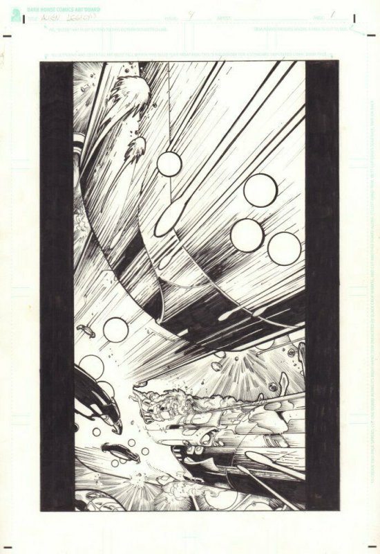 Alien Legion: Uncivil War #4 (2015), raw, ungraded comic book — front cover