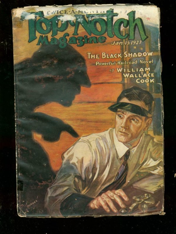Top-Notch Jan #15, raw comic book in FR condition — front cover
