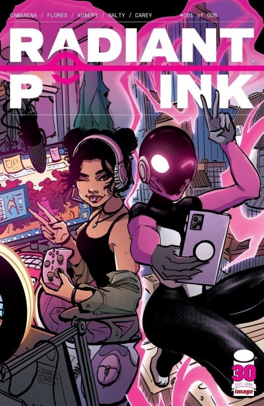 Radiant Pink #1 (Image Comics, 2022), raw comic book in NM condition — front cover