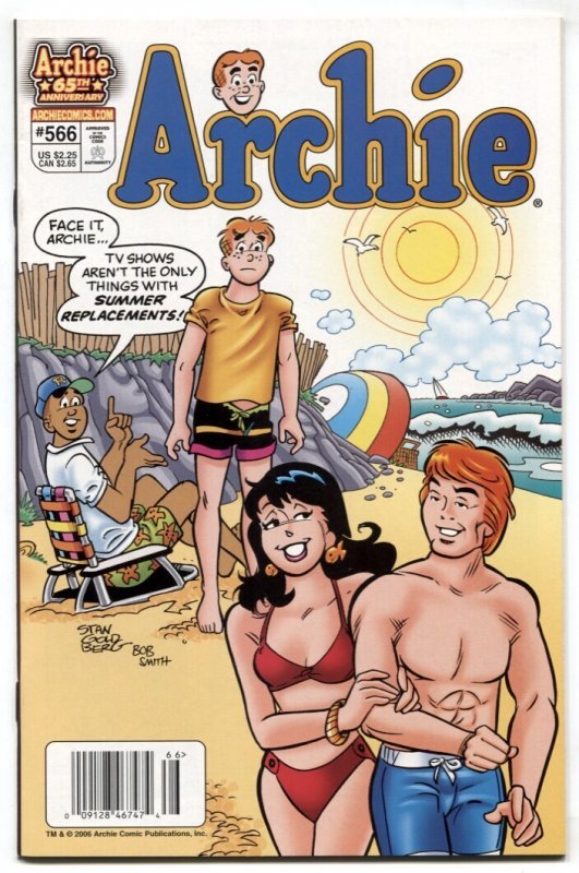 Archie #566 (Archie Comics, 2006), raw comic book in VF condition — front cover