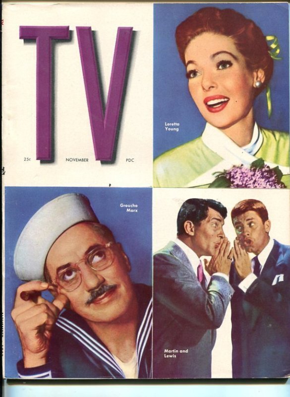 MAG: Tv-Nov 1953-Groucho-Lucy & Desi-Southern States PEDIGREE-vf/nm (1953), raw, ungraded comic book — front cover