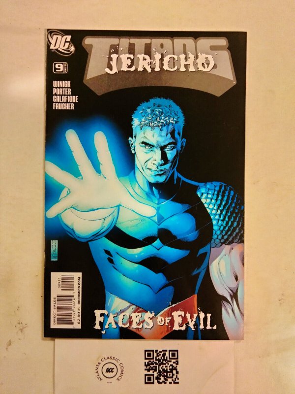 Titans #9 (DC Comics, 2017), raw comic book in NM condition — front cover