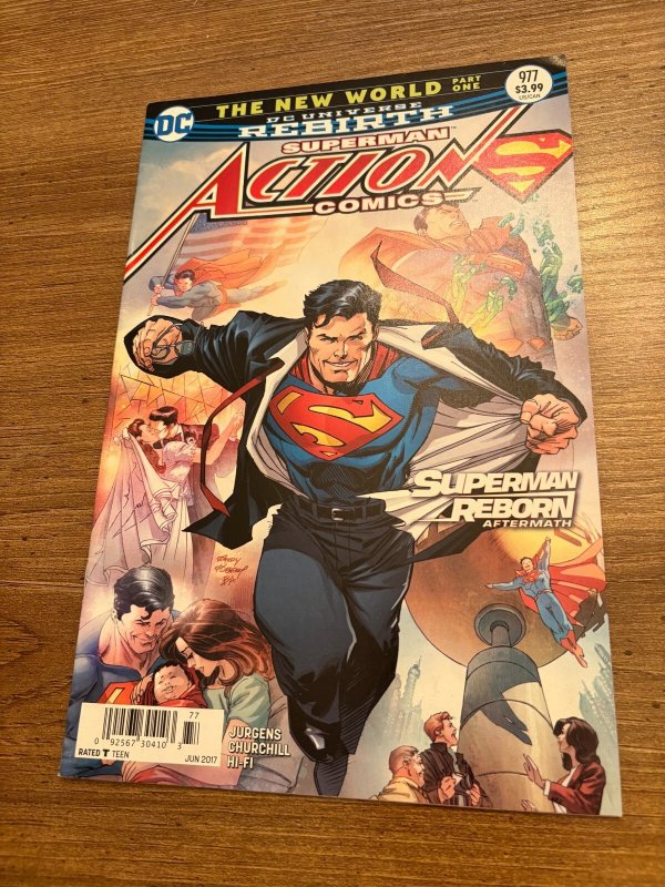 Action Comics #977 (DC Comics), raw comic book in NM condition — front cover