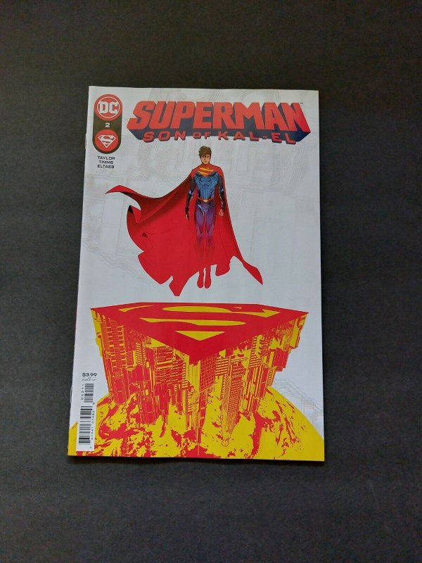 New Superman SON OF Kal-El #2, raw comic book in NM- condition — front cover