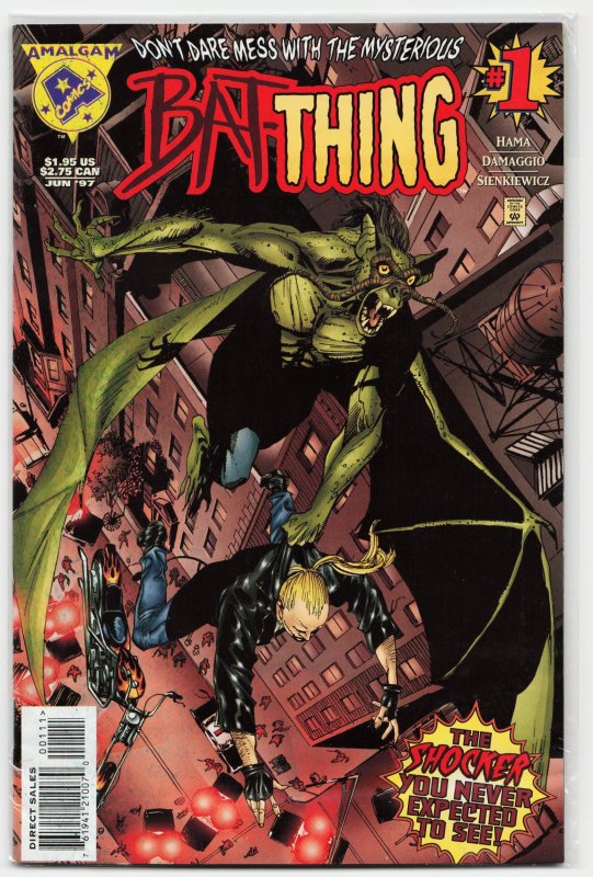 Bat-Thing (1997) Bat-Thing (Marvel Comics, 1997), raw, ungraded comic book — front cover