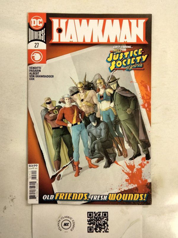 Hawkman #27 (DC Comics, 1968), raw comic book in NM condition — front cover