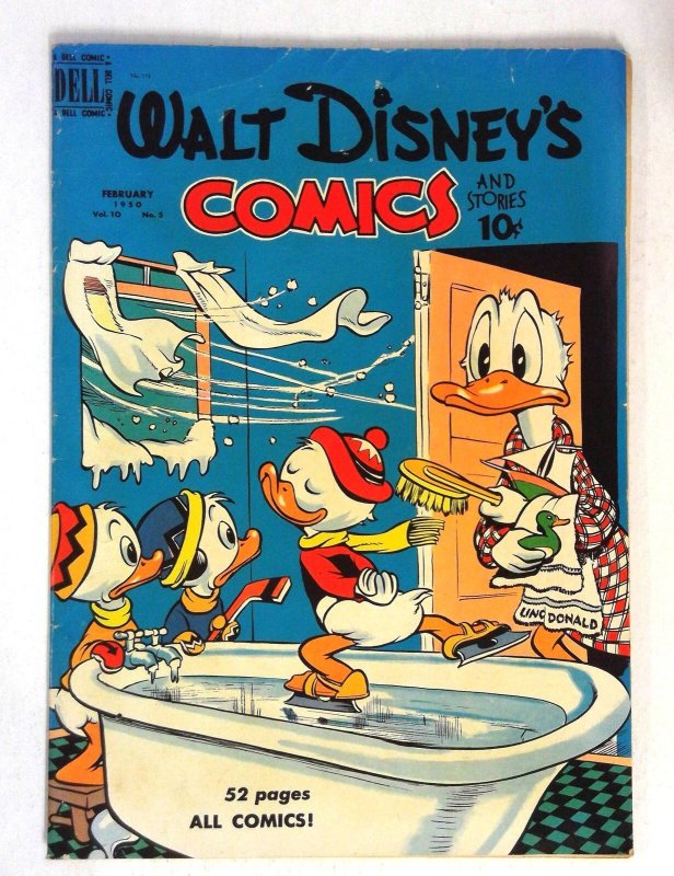 Walt Disney's Comics and Stories #111 (1949), raw comic book in VG condition — front cover
