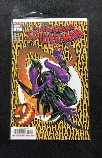 The Amazing Spider-Man #52 (Marvel Comics, 2024), raw, ungraded comic book — front cover