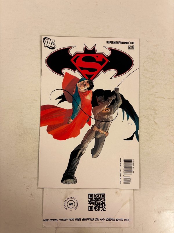 Superman Batman #80 (DC Comics), raw comic book in NM condition — front cover