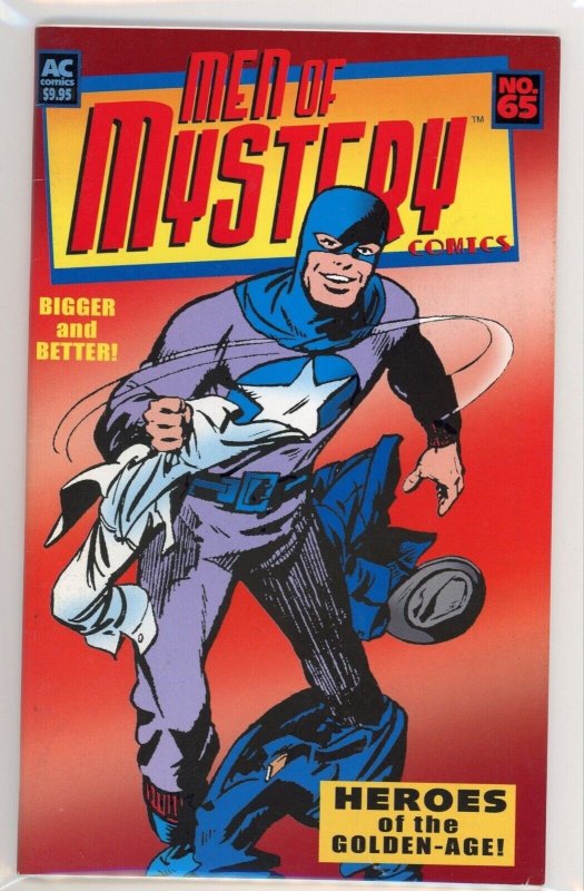Men of Mystery Comics #65 (2007), raw comic book in VF+ 8.5 condition — front cover