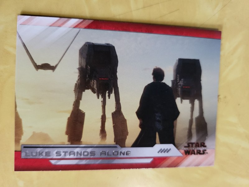 2017 Star Wars: The Last Jedi Series 2 #91 (2017), raw, ungraded comic book — front cover
