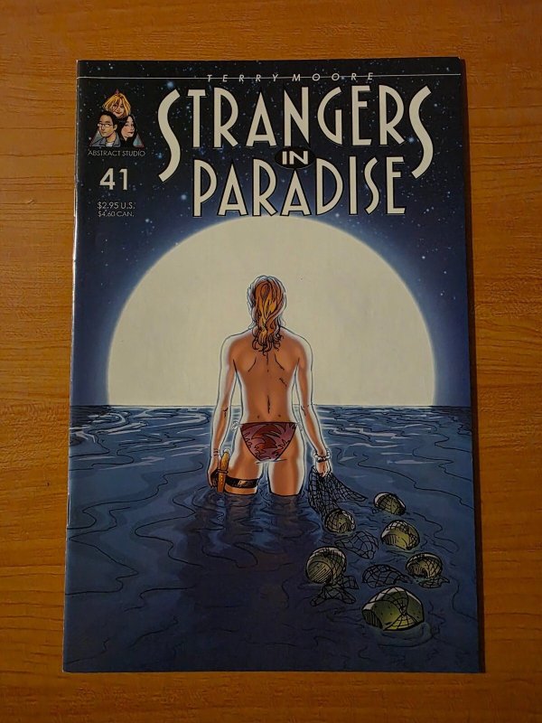 Strangers in Paradise #41 (2001), raw comic book in NM condition — front cover
