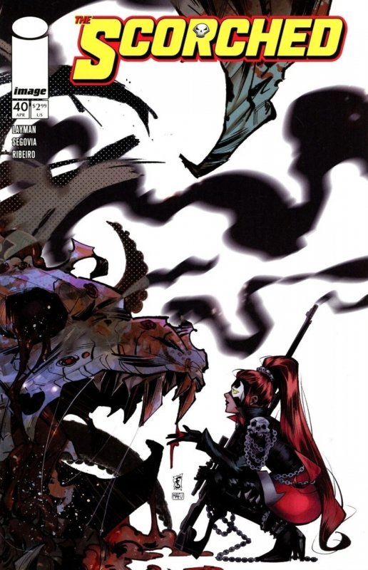 The Scorched #40 (Image Comics, 2022), raw comic book in NM condition — front cover