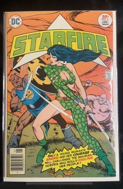Starfire #3 (1977), raw, ungraded comic book — front cover