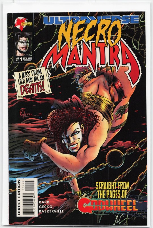 Lord Pumpkin/Necromantra #1 (1995), raw, ungraded comic book — front cover