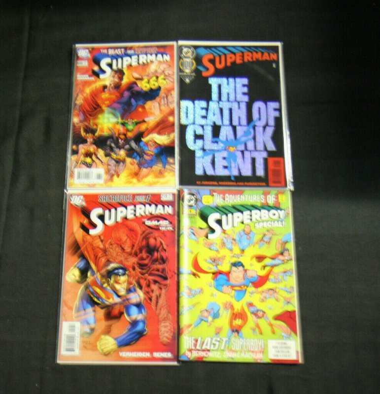 The Adventures of Superman 1987 - 2007 Lot of 20 ( VF - NM ), raw comic book in VF condition — front cover