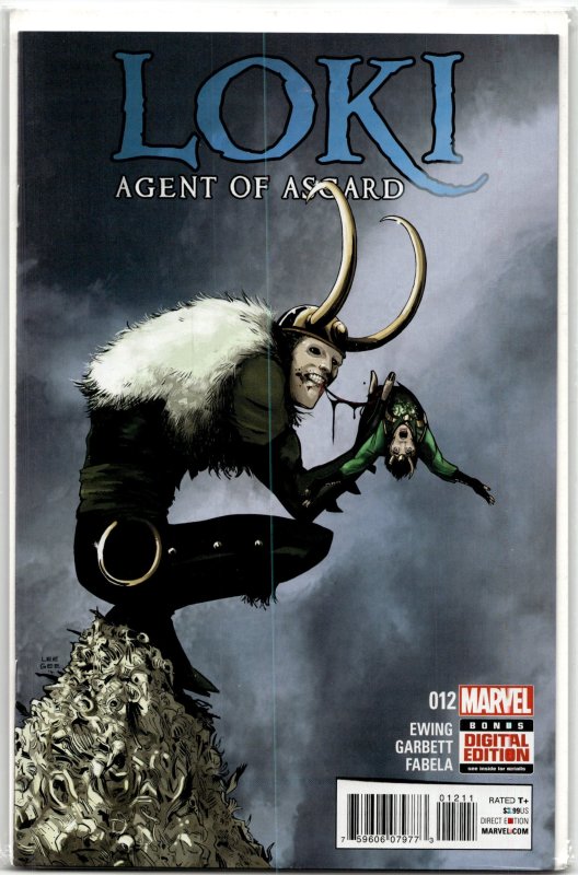 Loki: Agent of Asgard #12 (Marvel Comics, 2015), raw, ungraded comic book — front cover