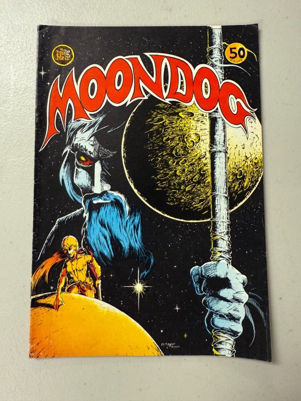 Moondog #1, raw comic book in FN condition — front cover