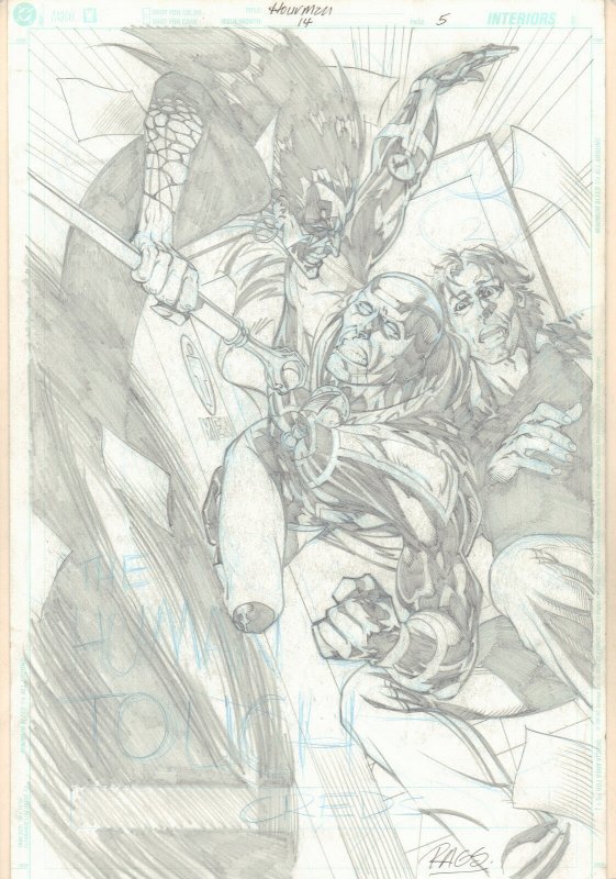 Hourman #14 (2000), raw, ungraded comic book — front cover