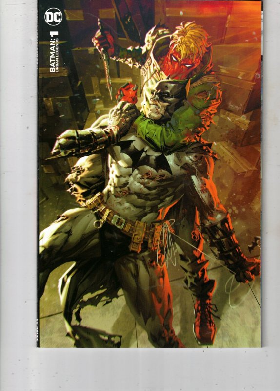 Batman: Urban Legends #1 (2021), raw, ungraded comic book — front cover