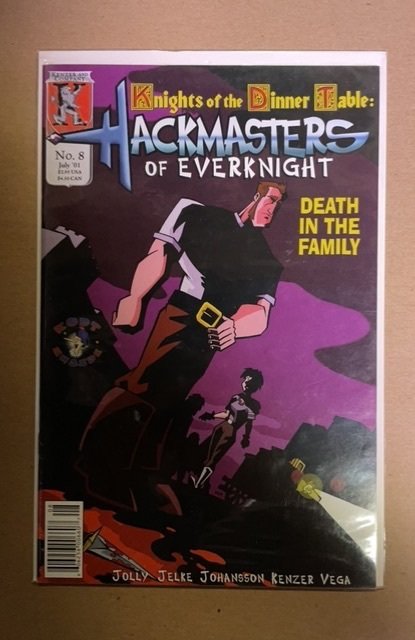Hackmasters of Everknight #8 (2001), raw, ungraded comic book — front cover