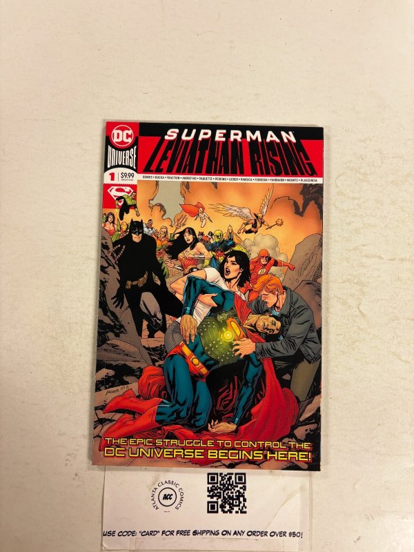 Superman Leviathan Rising #1 (DC Comics), raw comic book in NM condition — front cover